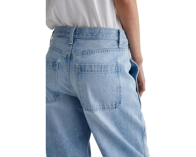 Джинсы AG Jeans Mercer с манжетами Sunset Blues