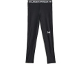 Леггинсы Under Armour HeatGear Leggings Black/White для детей