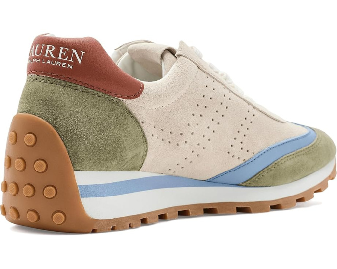 Кеды Lauren Ralph Lauren Dani из перфорированной замши