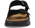 Сандалии Arizona Chunky на платформе от Birkenstock из замши