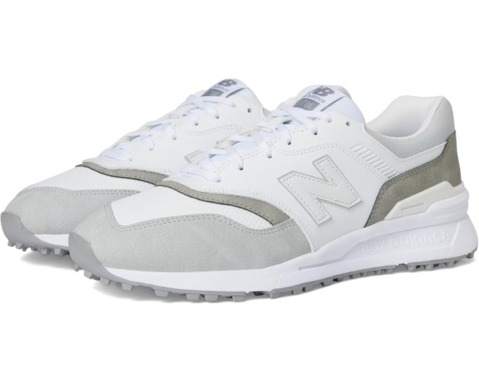 New Balance Golf 997 бесшиповые туфли с водонепроницаемым верхом