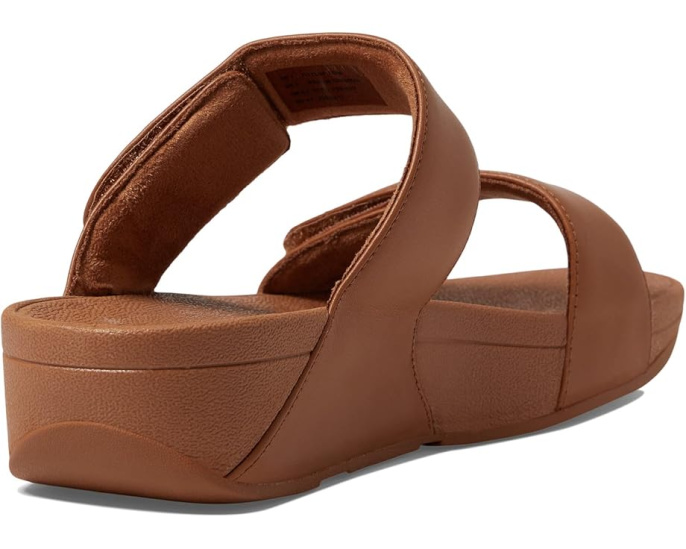 FitFlop Lulu Adjustable Leather Slides сандалии
