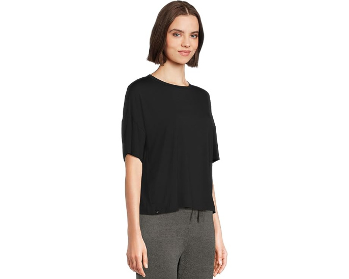 Футболка Barefoot Dreams Ultra Soft Jersey с коротким рукавом