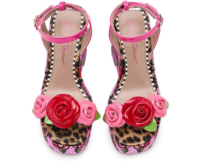 Босоножки Blue by Betsey Johnson Lizzete на платформе с цветочным принтом