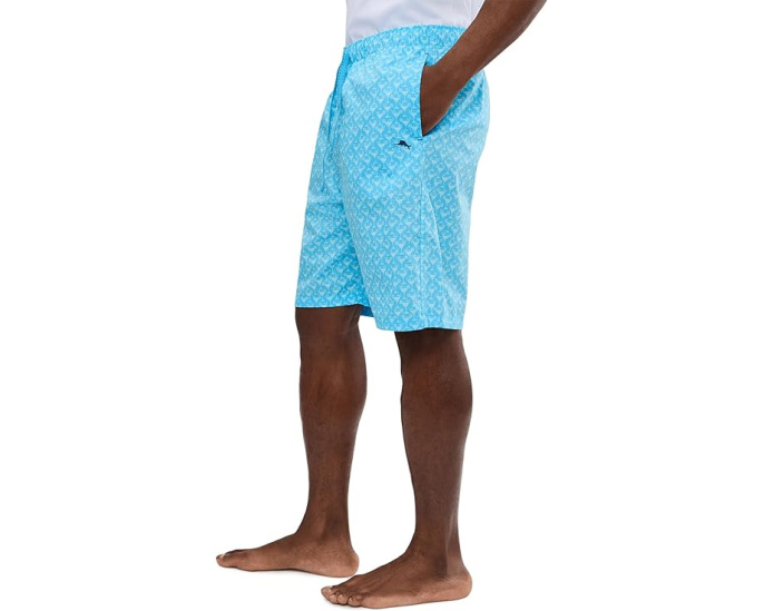 Шорты Tommy Bahama Cotton Woven Printed Jam с эластичным поясом
