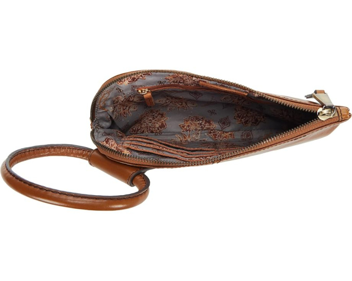 Клатч HOBO Sable из натуральной кожи с ремешком на запястье