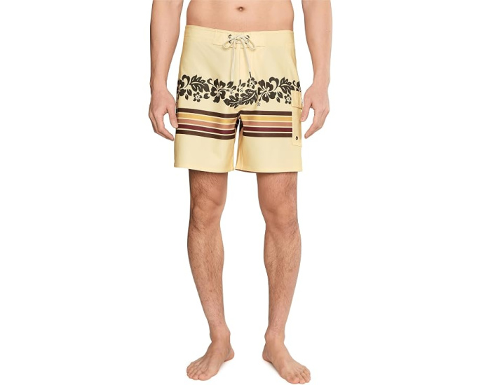 Плавки RVCA Exotica Trunk 17 с принтом