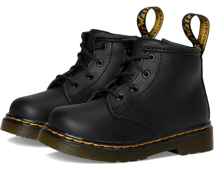 Ботинки Dr. Martens 1460 I для детей с блестками и боковой молнией