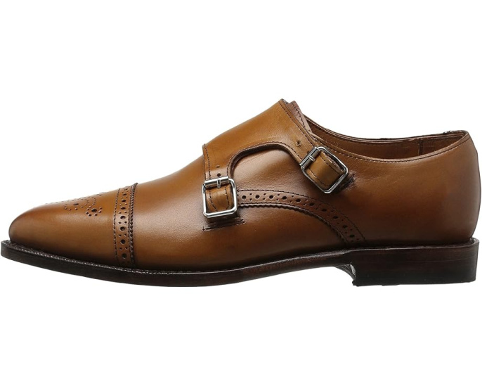 Туфли St.John's от Allen Edmonds с двойной пряжкой и рантом Goodyear