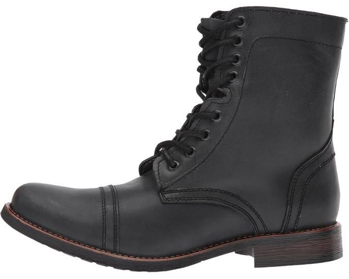 Ботинки Steve Madden Troopah-C с гладкой кожей и боковой молнией