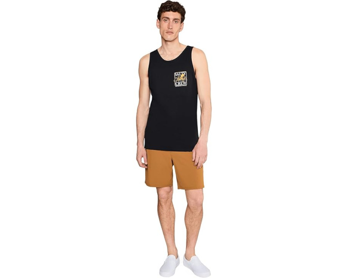 Топ Ink Slinger Tank от Salty Crew черный