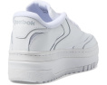 Reebok белые классические кроссовки Club C Extra на платформе