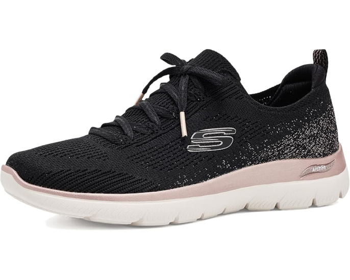 Skechers Arch Fit Summits Shimmering Grace кроссовки с блестками