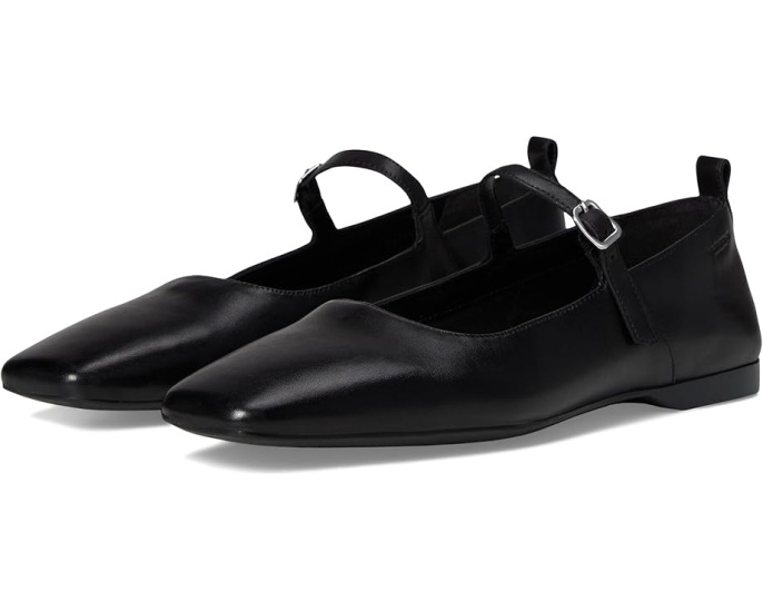 Балетки Vagabond Shoemakers Delia Leather Mary Jane с пряжкой