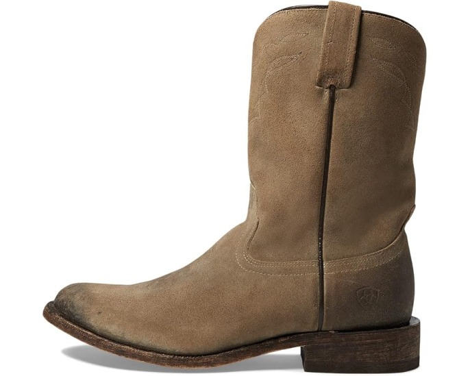 Ковбойские сапоги Ariat Downtown Western Boots серого цвета Roughout