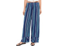 Свободные брюки Day's End Free People из льна с полоской на резинке