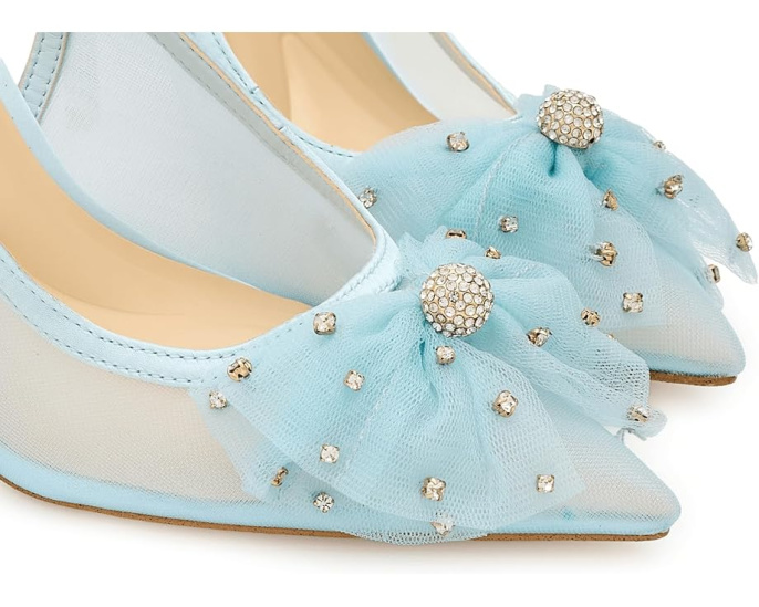 Лодочки Jessica Simpson Lavilra с бантом из тюля и стразами