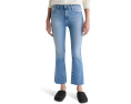 Джинсы AG Jeans Farrah Mid Rise Crop Boot укороченные с расклешенным низом