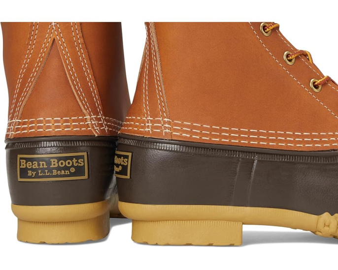 Утепленные ботинки L.L.Bean Bean Boots 8 Insulated с цепным протектором