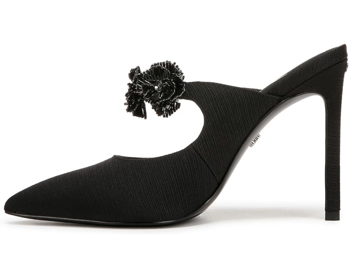 Туфли Sam Edelman Amelie с вышитым цветочным узором и каблуком-шпилькой