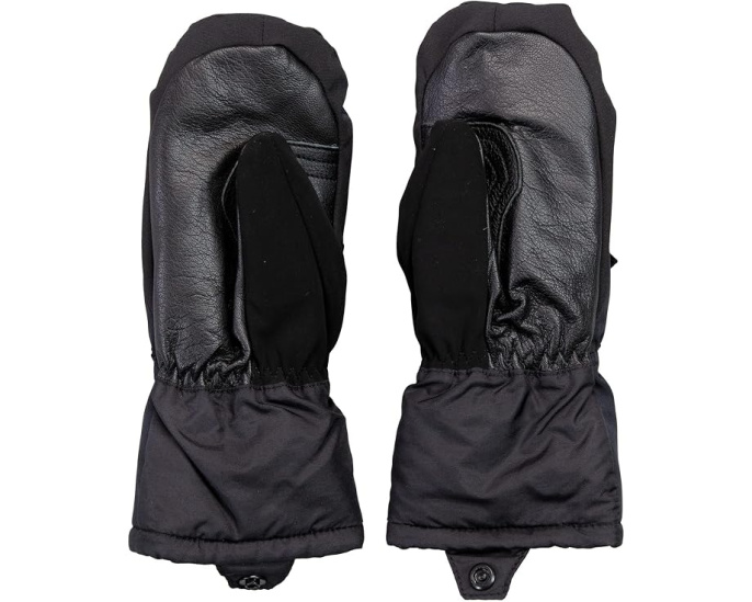 Детские варежки Molten Mitten Obermeyer черные непромокаемые