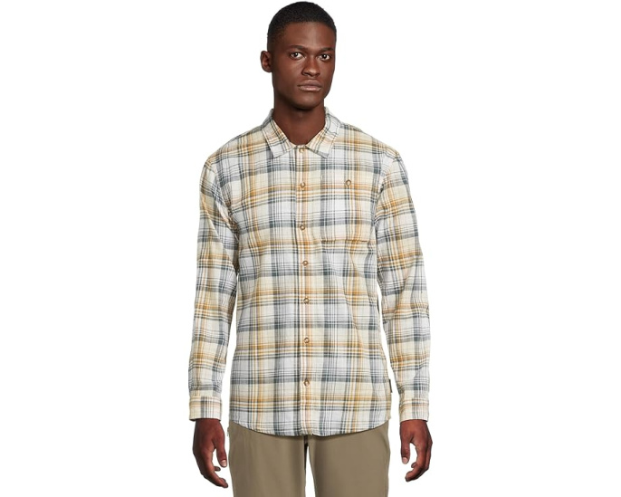 Рубашка Royal Robbins Redwood Plaid с длинным рукавом из хлопка