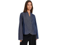 Куртка Eileen Fisher Lightweight Organic Cotton Denim Curved Front джинсовая