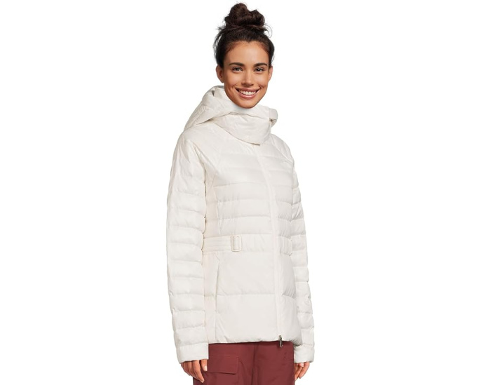 Куртка Ruby с капюшоном и поясом из переработанного полиэстера от The North Face