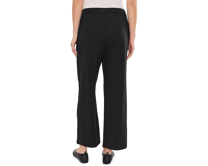 Широкие брюки до щиколотки из стрейч-джерси Eileen Fisher