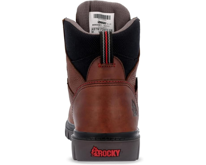 Рабочие ботинки Rocky 6" WorkSmart водонепроницаемые с композитным носком