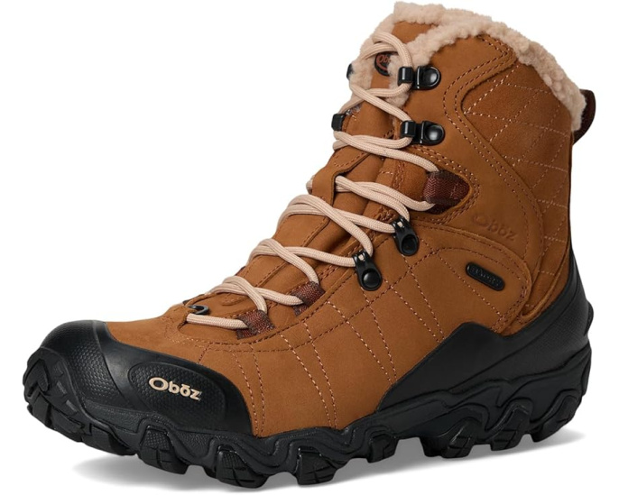Ботинки Oboz Bridger 7 Insulated B-Dry с мембраной и мехом