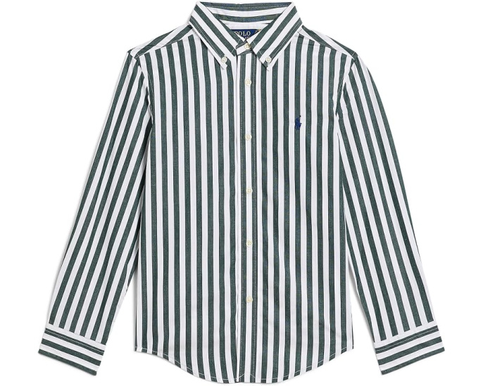 Striped Cotton Poplin Shirt (Toddler/Little Kid)