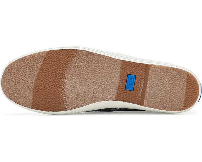 Keds Champion слипоны с круглым носком и лаконичным дизайном