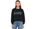 Худи Dash Lila Sweat от AllSaints вымытый черный цвет