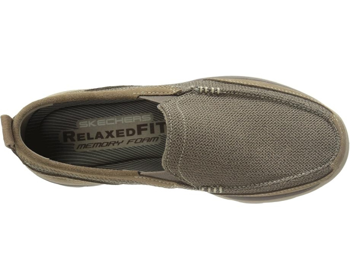 Мокасины SKECHERS Relaxed Fit Superior Milford с верхом из сетки Dri-Lex