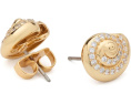 Серьги Seashell с кристаллами от Kate Spade New York