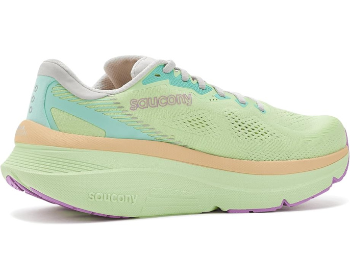Кроссовки Guide 19 с максимальной амортизацией и широкой платформой Saucony