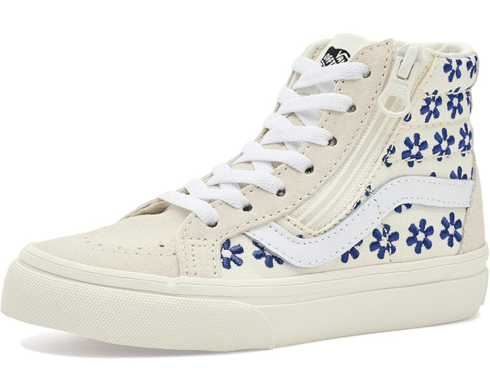 Кроссовки Sk8-Hi Reissue Side Zip Vans для детей с молнией