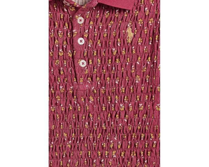 Платье Polo Ralph Lauren с цветочным принтом и смок-боди