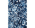 Топ NIC+ZOE Shibori Lilies с рукавом и принтом индиго