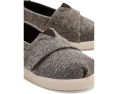 Детские туфли TOMS Alpargata темно коричневые
