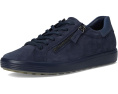 Кроссовки ECCO Soft 7 Side Zip Lace с боковой молнией и кожаным верхом