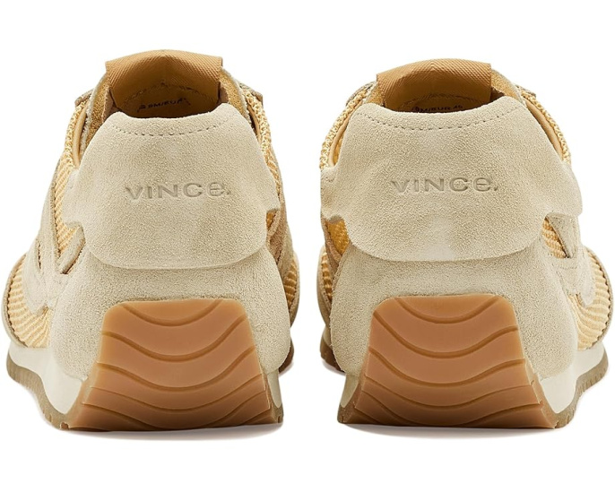 Кроссовки Vince Oasis Runner Raffia-W на шнуровке с текстурой рафии