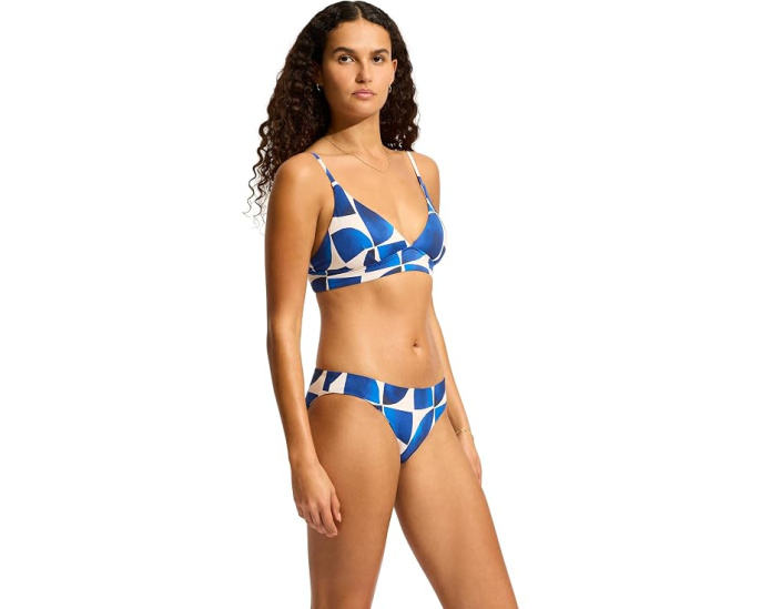 Бюстгальтер Sunray Banded Seafolly с регулируемыми бретелями