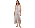 Petite Paisley Georgette Handkerchief-Hem Dress