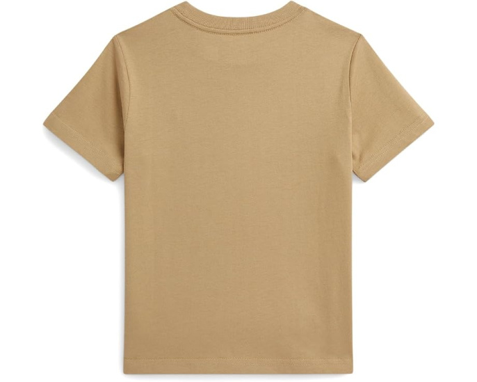 Детская футболка Polo Ralph Lauren Kids Cotton Jersey с круглым вырезом