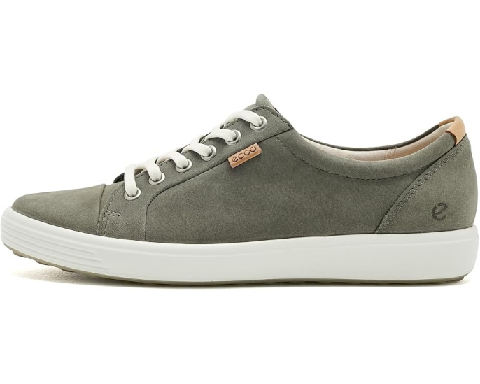 ECCO кроссовки Soft 7 из мягкой нубуковой кожи