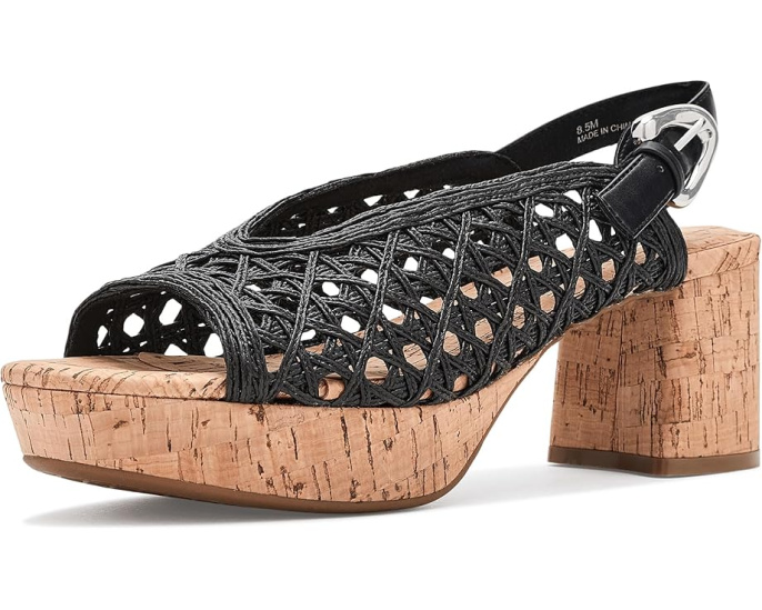Босоножки Cornelia из замши с открытым мысом и платформой Aerosoles