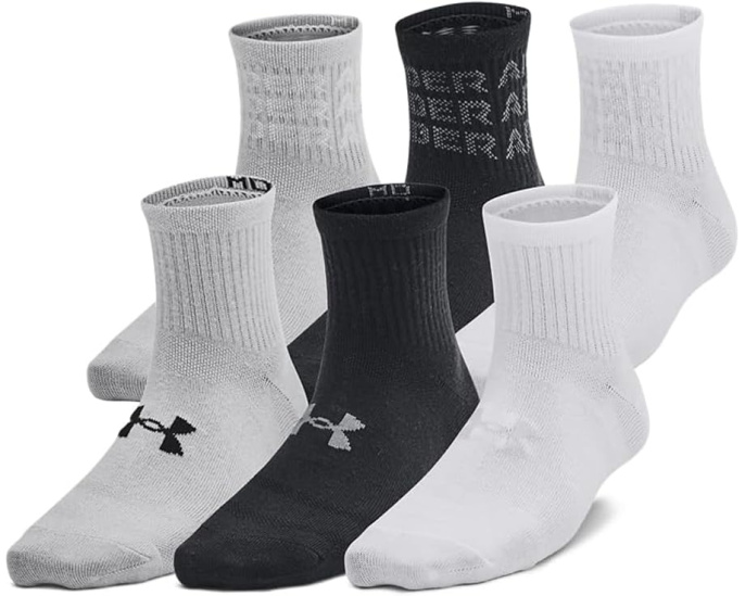 Детские носки Under Armour Essential Quarter 6 пар
