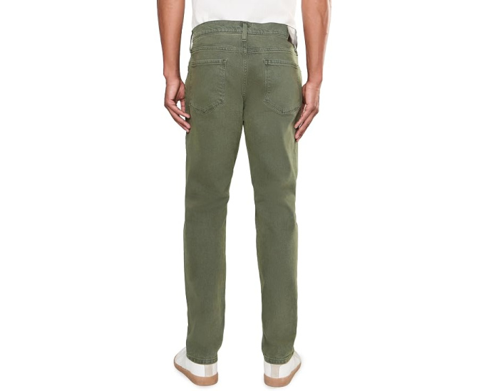Джинсы Paige Federal 32 Heritage Slim Straight Fit оливковые